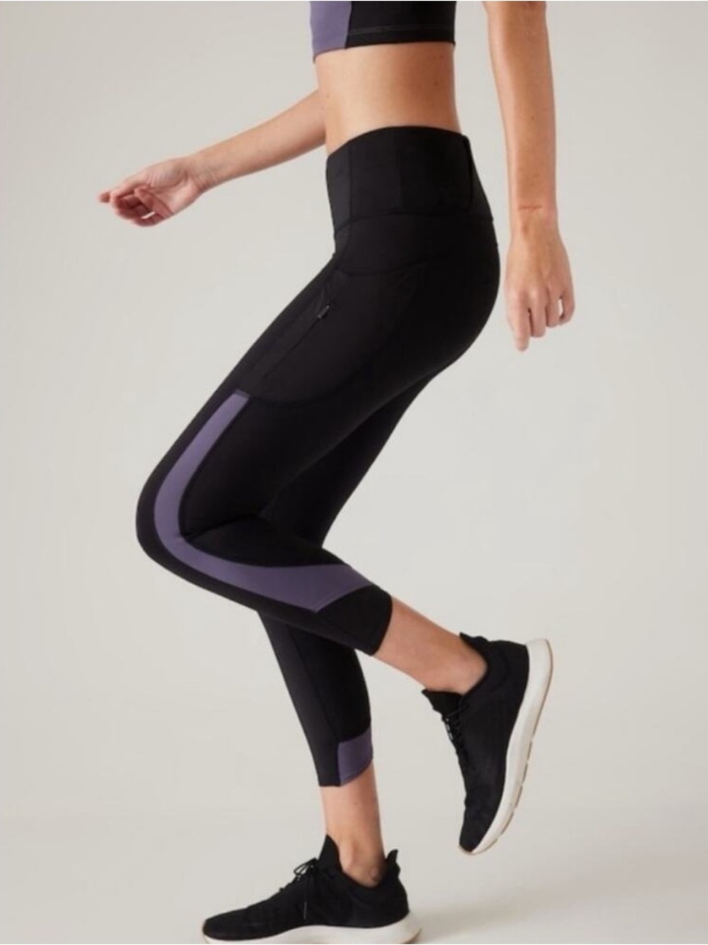 Athleta Ultimate Stash Colorblock 7/8 Tight